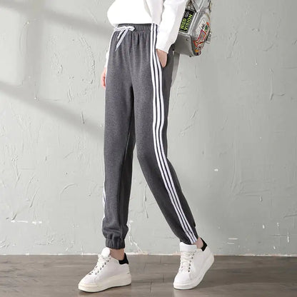 Velvet Sport Watch & Warm Casual Pants for Women