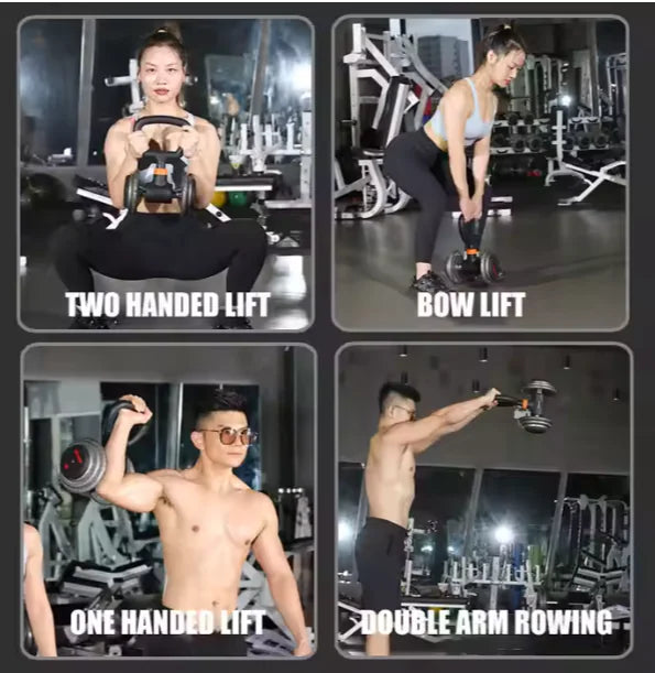 Barbell Converter Clamps for Dumbbells