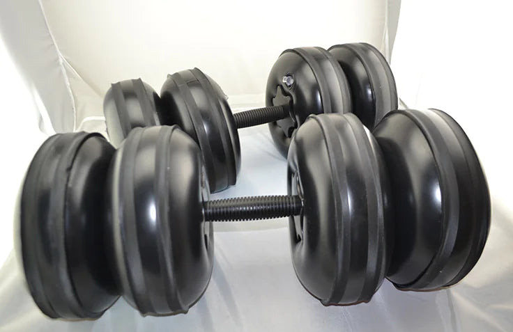 Adjustable 25kg Water-Filled Dumbbells