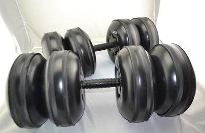 Adjustable 25kg Water-Filled Dumbbells