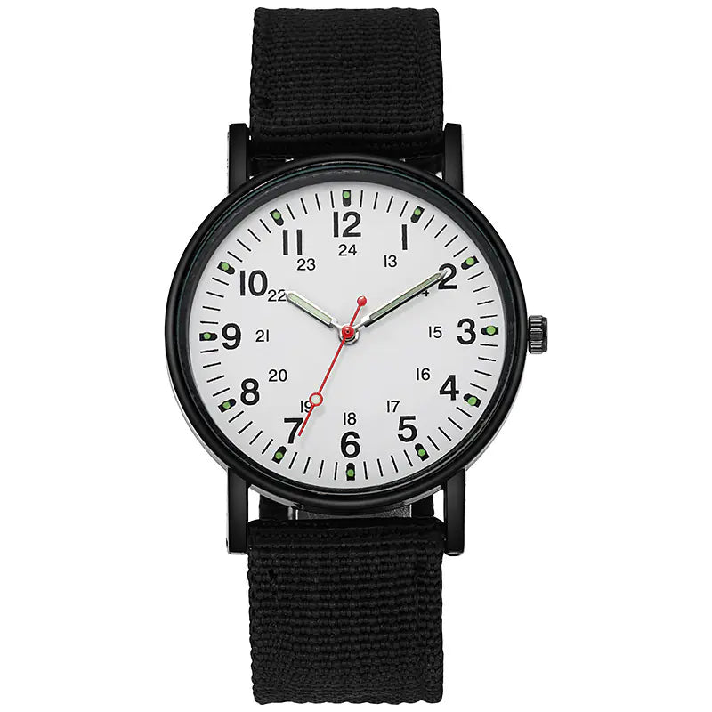 Men's Casual Sport Watch with Nylon Woven Strap