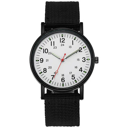 Men's Casual Sport Watch with Nylon Woven Strap