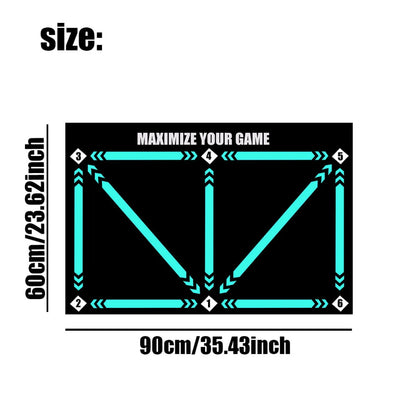 Home Football Skill Mat