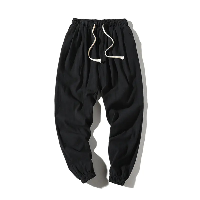 Men's Summer Loose Fit Nine-Point Harem Pants